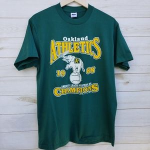 VTG Oakland A's 1988 Championship tee L 50/50